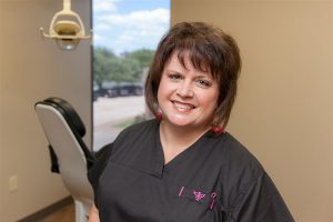 Cindie Pierce, registered dental hygienist at Bellaire Dental Excellence